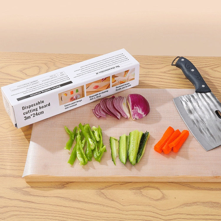 24x300cm Disposable Chopping Board Pad Household Kitchen Classification Cutting Board Paper by bashfashion
