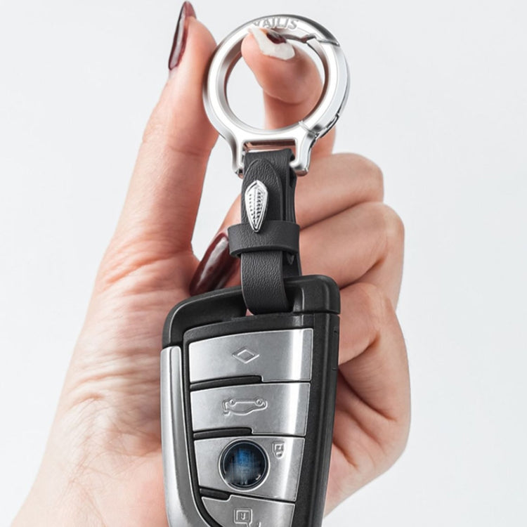 YAILIS Zinc Alloy Car Keychain Multi-functional Belt Hook Key Holder For Men & Women(Quartz Brown) by bashfashion