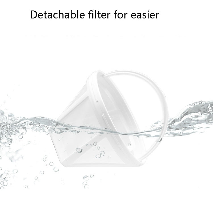 HOMEZEST 600W 0.65L Automatic Drip Coffee Maker with Glass Carafe 2-6 Cup Capacity(323 Black UK Plug) by HOMEZEST