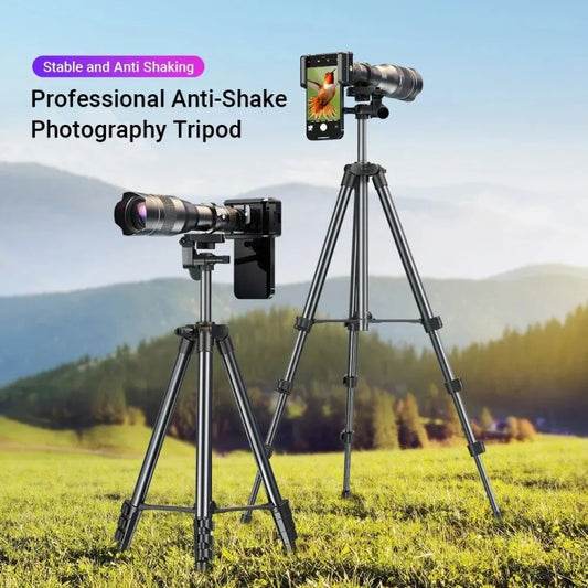 APEXEL 60X Smartphone Telescope Lens With Extendable Tripod Set by APEXEL