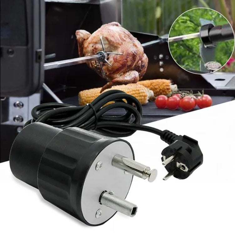 220-240V AC Barbecue Motor Outdoor Picnic Grill Rotary Motor, Specification: EU Plug by bashfashion