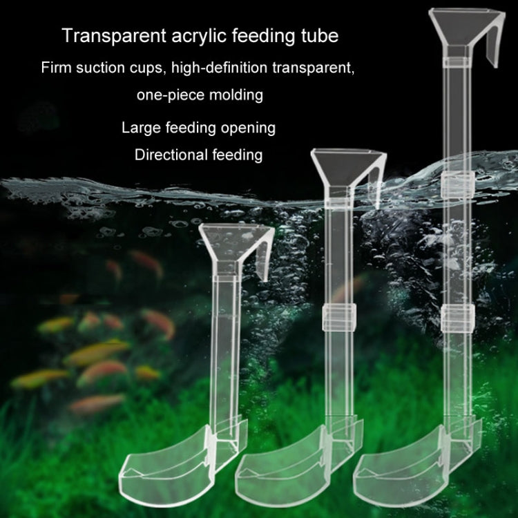 Fish Tank Feeder Fish And Shrimp Feeding Tube, Length: 17cm by bashfashion