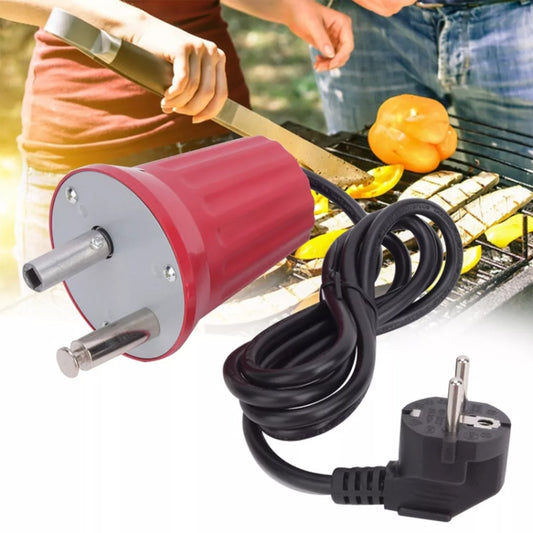 220-240V AC Barbecue Motor Outdoor Picnic Grill Rotary Motor, Specification: EU Plug by bashfashion