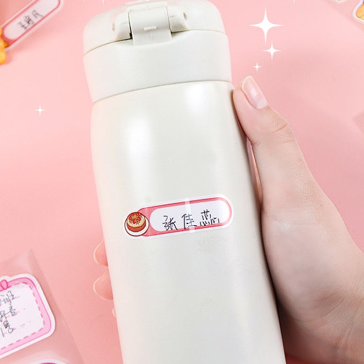 4sheets /Pack Waterproof Name Labels for Kids - Tear-Resistant, Self-Adhesive, Handwritten Stickers(Tuan Tuan) by bashfashion