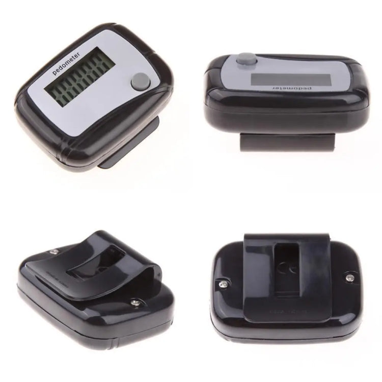 Single Function Pedometer Single Key Running Electro-Mechanical Counter, Color Random Delivery by bashfashion