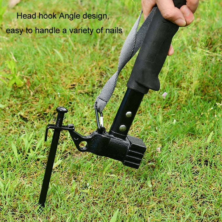 Outdoor Camping Tent Canopy Nail Hammer Multi-Function Nail Puller(YY02) by bashfashion