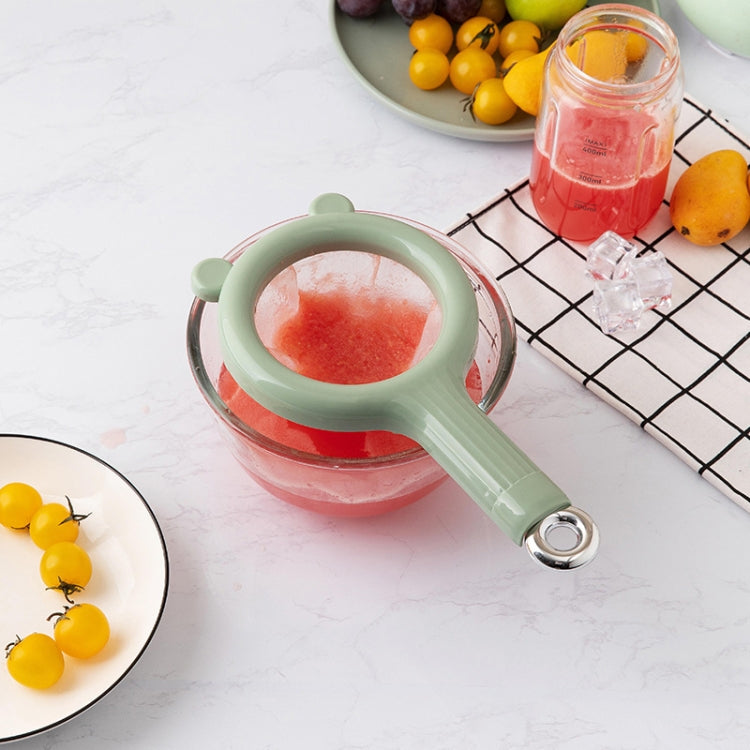 Household Soymilk Strainer Kitchen Juicer Residue Filter(Beige) by bashfashion