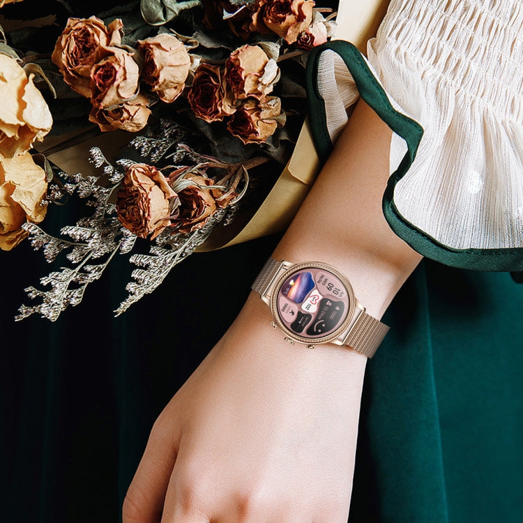 V60 1.39 Inch Health Monitoring Multifunctional Waterproof Bluetooth Call Smart Watch, Color: Silver Steel by bashfashion