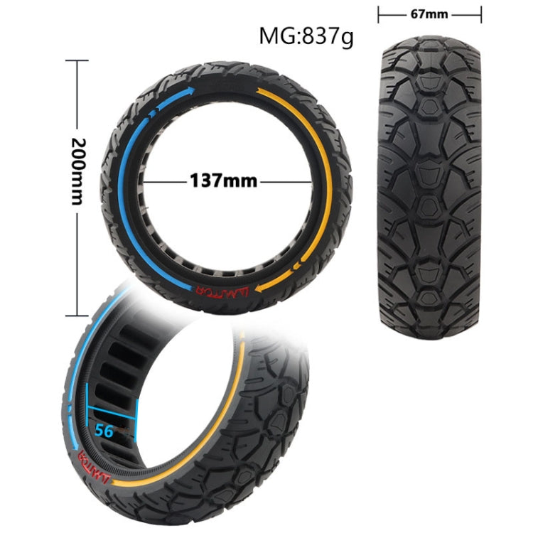 AIMITE 8.5 x 2.5-3.0 / 56 Card Slot 8.5 inch Electric Scooter Universal Off-Road Tire(Two Colors) by AIMITE