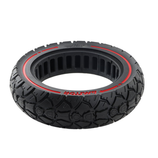 AIMITE 10 inch 45mm Slot Scooter Universal Anti-Blast Anti-skid Shock Absorption Off-road Tire(Red Line) by AIMITE