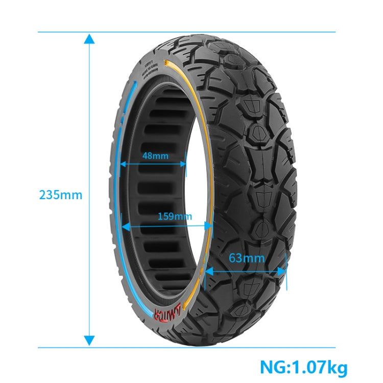 AIMITE 60 / 70-7 48.5 Card Electric Scooter 10 x 2.5-7 Universal Solid Tire(Colorful) by AIMITE