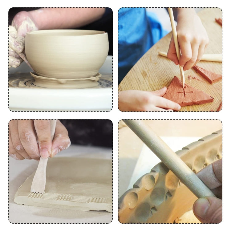 61 In 1 Clay Tools Kit Ceramics DIY Clay Sculpting Tools for Pottery Craft, Baking, Carving by bashfashion