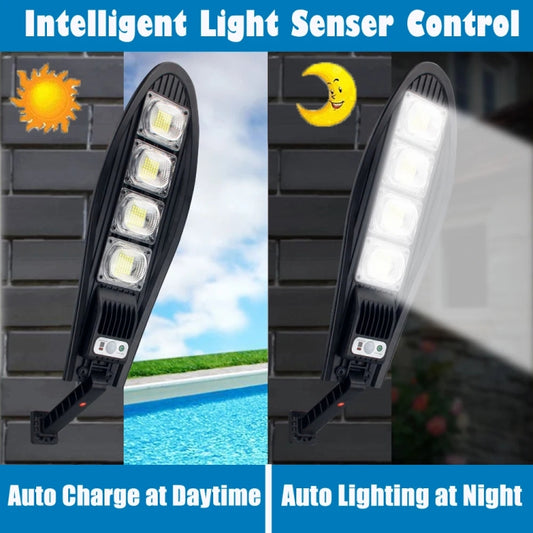 E-SMARTER W777B LED Solar Garden Light Sensing Lamp With Remote Control by E-SMARTER