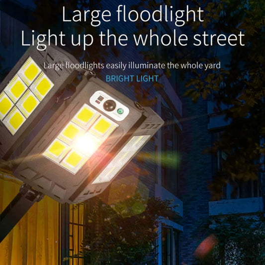 E-SMARTER W796-6 Solar Induction Courtyard Wall Light Smart Outdoor Lamp With Remote Control by E-SMARTER