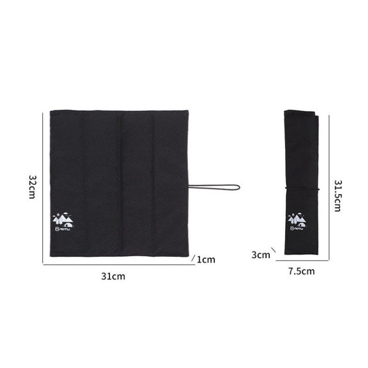 AOTU AT6225 Portable Waterproof Picnic Cushion Moisture-Proof Camping Cushion Thickened Outdoor Beach Travel Folding Small Cushion, Color: 4 Fold Khaki by AOTU