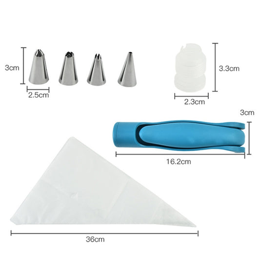 DIY Biscuit Cake Decorating Pen Set Household Baking Tools(Set) by bashfashion