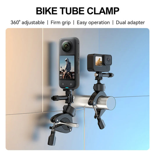 TELESIN TE-HBM-004 Lightweight Stem Clamp Cycling Bracket 360 Degree Adjustable Sports Camera Universal by TELESIN