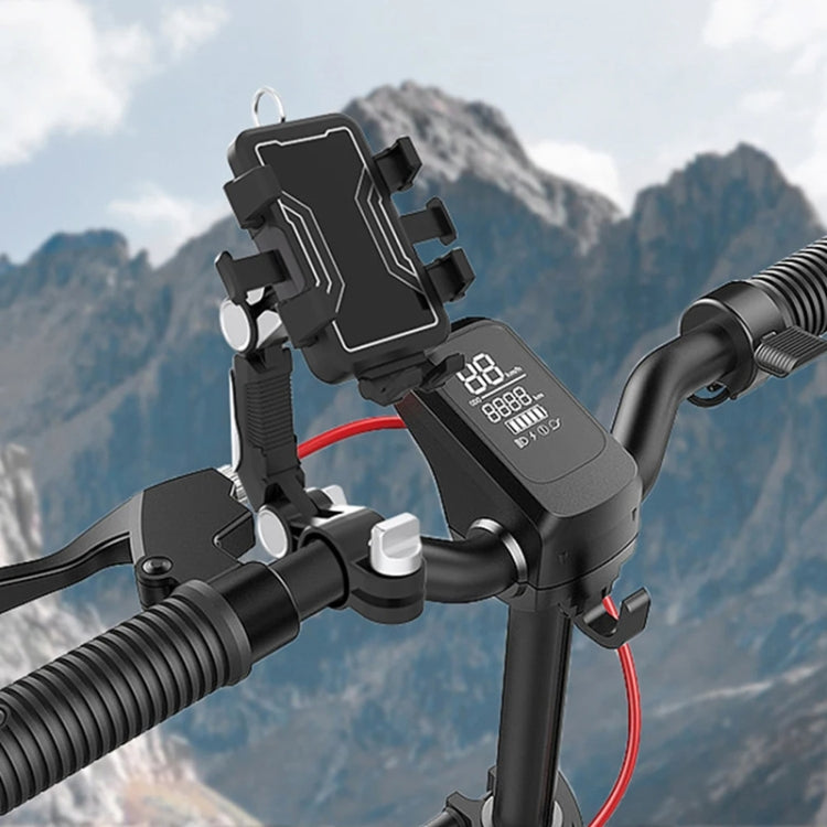 Motorcycle Bicycle Outdoor Cycling Navigation Phone Holder, Style: Handlebage Bracket by bashfashion