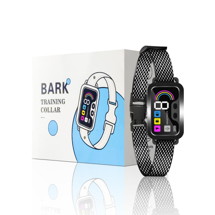 Color Screen Stop Bark Dog Trainer Anti Barking Pet Supplies(White) by bashfashion