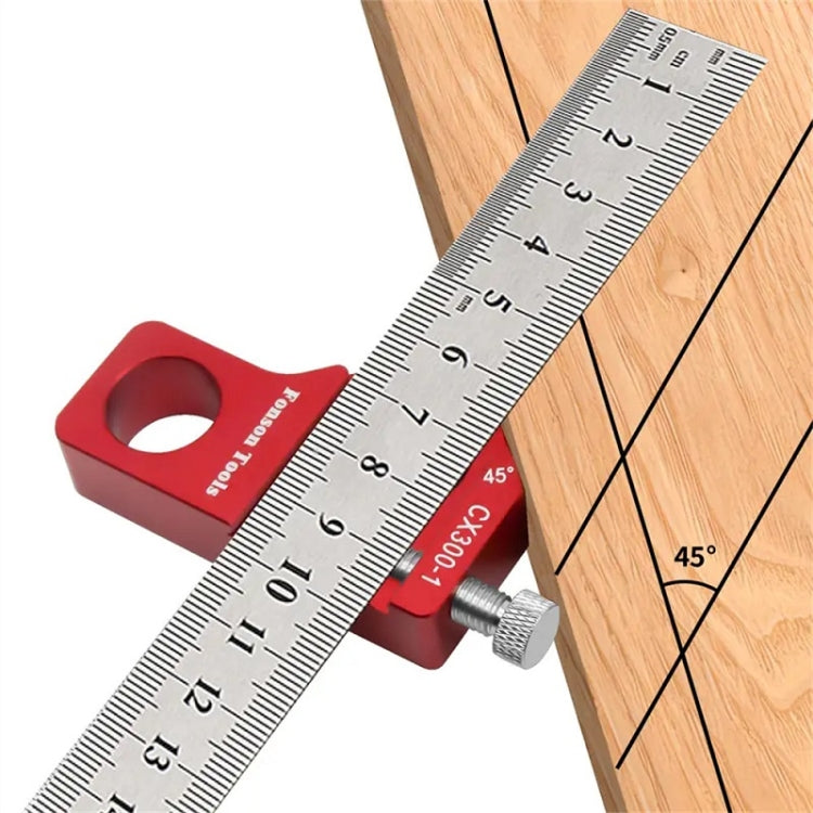 Fonson Woodworking Marking Square Ruler Measuring Tool(Main Body) by Fonson