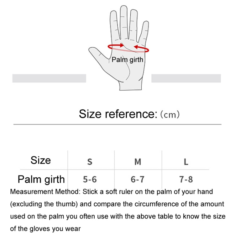 1pair Children Full Finger Breathable Anti-Fall Riding Gloves Outdoor Bicycle Protective Gloves, Size: M(Red And Black) by bashfashion