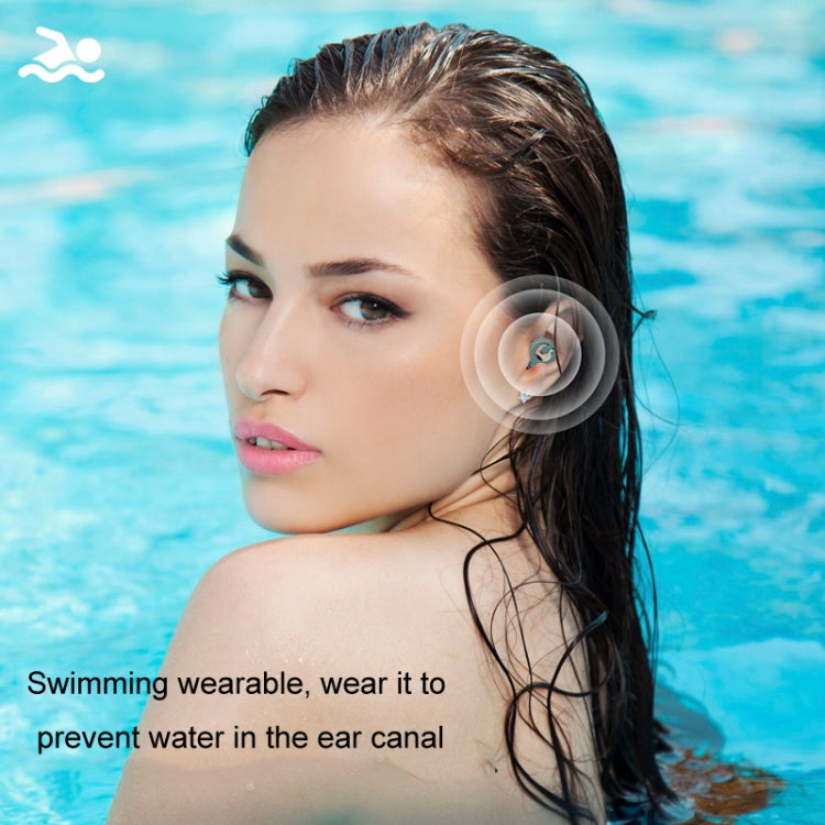 Silicone Sleep Soundproof Noise Reducing Earplugs Swimming Waterproof Earplugs(Black) by bashfashion