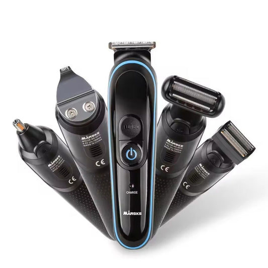 MARSKE MS-5010 Electric Hair Clipper 5 In 1 Multi-function Shaver Rechargeable Styler(USB Without Plug) by MARSKE