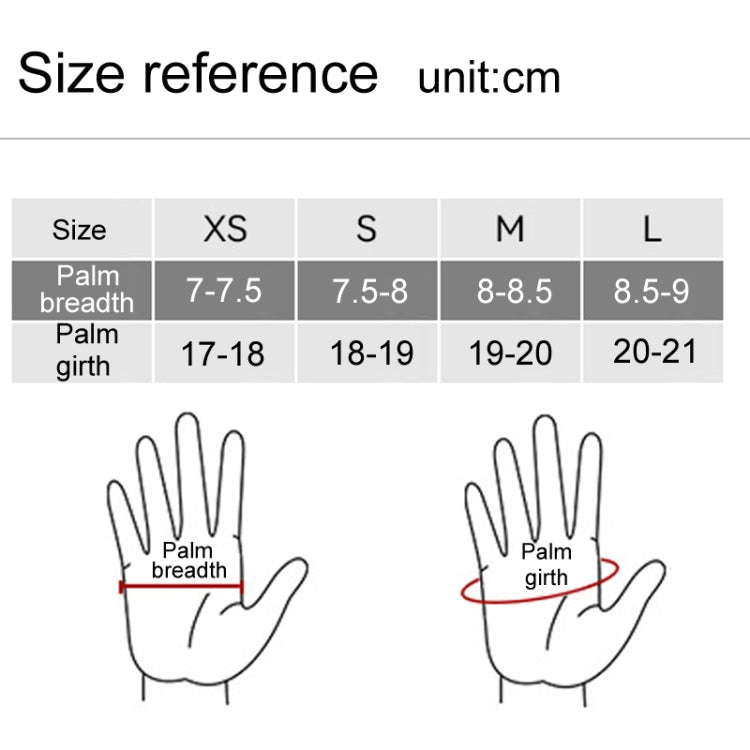 Winter Padded Ski Finger Gloves Outdoor Windproof Warm Sports Gloves, Size: S(Black) by bashfashion