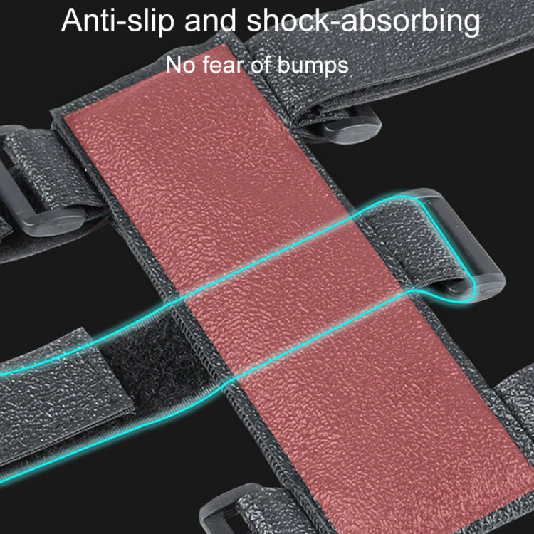 Bicycle Water Bottle Strap Cycling Outdoor Bluetooth Speaker Band(Black) by bashfashion