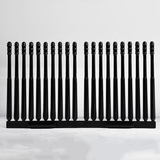 20pcs /box Spiral Sticky Ear Cleaning Cotton Swab Disposable Ear Cleaning Spoon(Black) by bashfashion