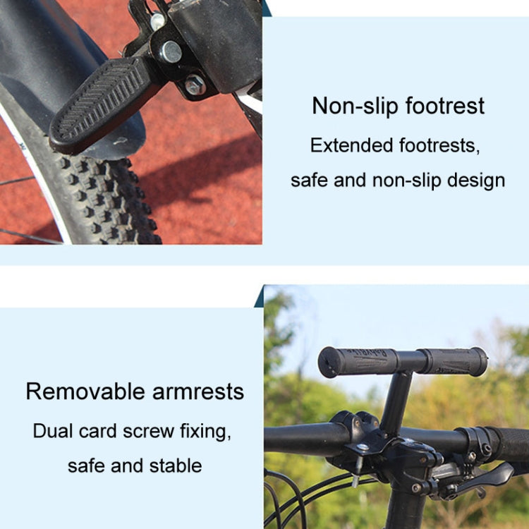 3pcs /Set Bicycle Front Mounted Child Seat Kit Mountain Bike Baby Safety Seat by bashfashion