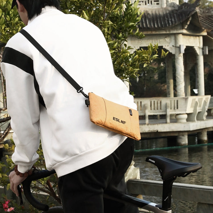 ESLNF Outdoor Cycling Bicycle Bag Mountain Bike Cell Phone Storage Side Bag(Yellow) by ESLNF