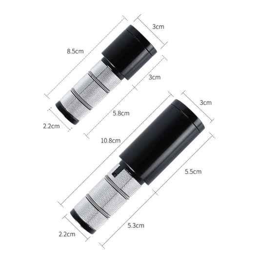 Bicycle Hidden Handlebar Lifter Mountain Bike Handlebar Riser Fork Tap, Style: Short by bashfashion