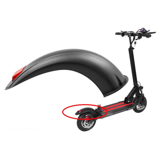 AIMITE For 10 Inch KUGOO M4 Electric Scooter Rear Fender Accessories With Tail Light(Black) by AIMITE