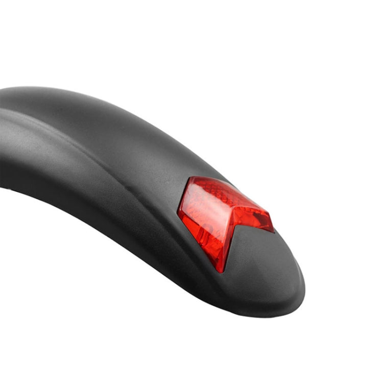 AIMITE For 10 Inch KUGOO M4 Electric Scooter Rear Fender Accessories With Tail Light(Black) by AIMITE