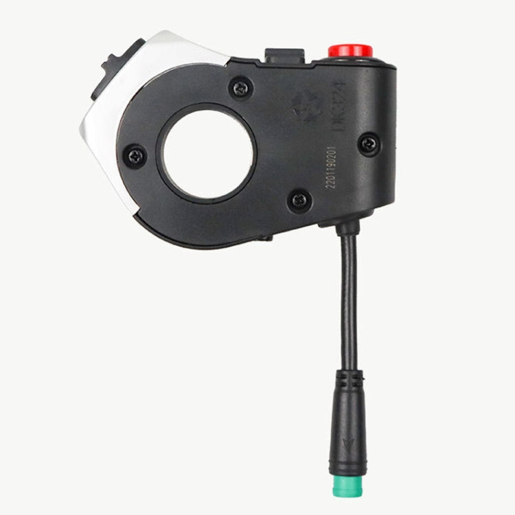 For KUGOO M4 AIMITE 10-Inch Electric Scooter Multifunctional Power Switch Switch Assembly(Black) by AIMITE