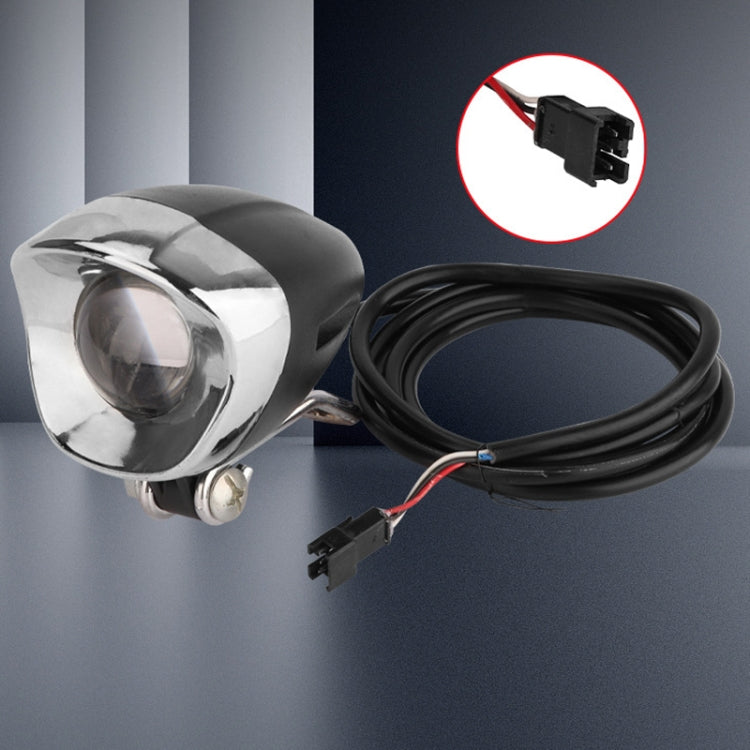 For KUGOO M5 AIMITE Electrical Scooter Front Headlight Warning Lights(Black) by AIMITE