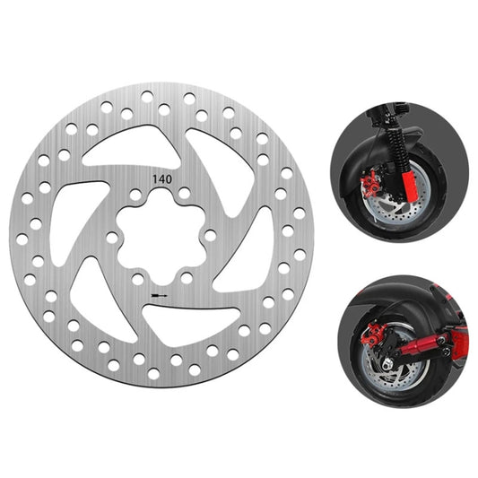 AIMITE For 10 inch KUGOO M4 Electric Scooter 140mm Brake Disc Rear Wheel Disc Pads by AIMITE
