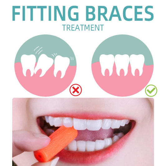 Fawnmum 2pcs /Box Handheld Hollow Cylinder Orthodontic Bite Sticks(Original Flavor) by Fawnmum