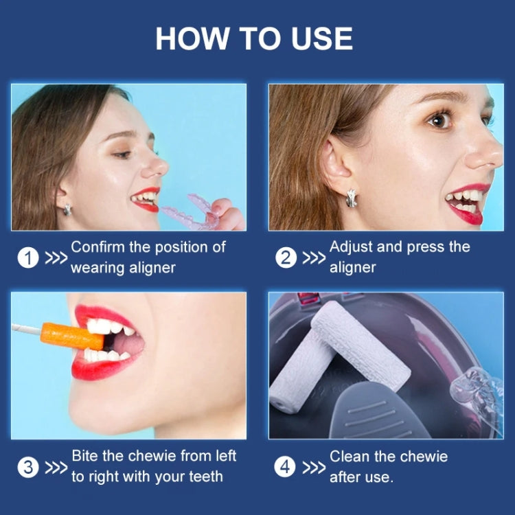 Fawnmum 2pcs /Box Handheld Hollow Cylinder Orthodontic Bite Sticks(Strawberry) by Fawnmum