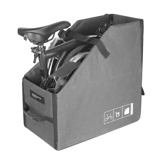 Rhinowalk RK70 For Brompton 14-inch Folding Bicycle Storage Box Car Trunk Bag(Black) by Rhinowalk