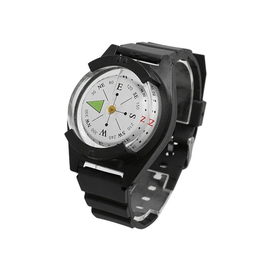 Silicone Strap Waterproof Portable Outdoor Wristwatch Style Compass by bashfashion