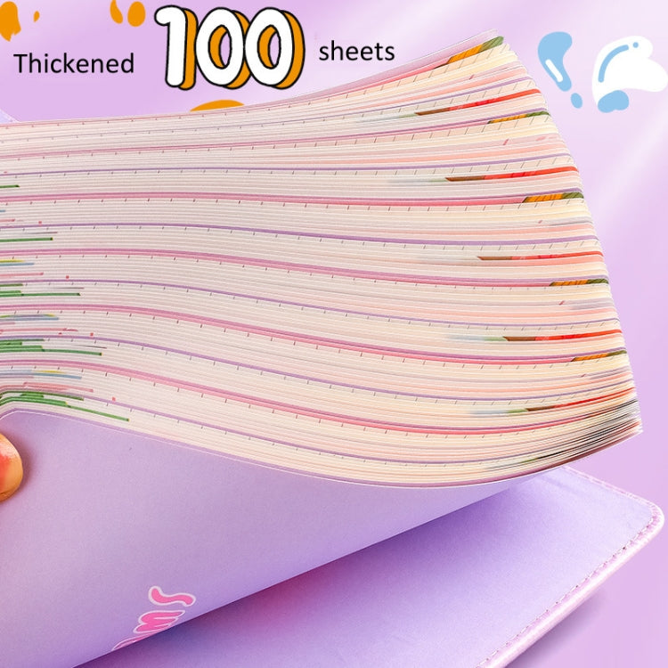 Kabaxiong A5 Size 3D Squishy Destress Cute Notebook Diary 100 Inner Pages(Good Duck) by Kabaxiong