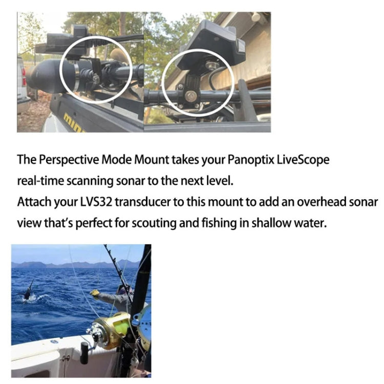 010-12970-00 For Panoptix Livescope LVS32 Perspective Mode Transducer Bracket by bashfashion