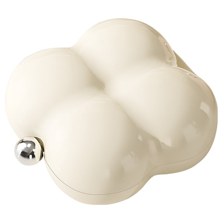 7 Compartment Mini Portable Pill Box Jewelry Sealed Storage Box(Cream Pink) by bashfashion