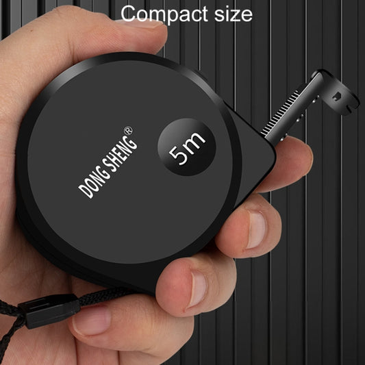 DONG GSHENG High Precision Home Use Steel Utility Scale Thickened Measuring Tape, Model: Black Gold Frosted 7.5m x 25mm by DONG GSHENG