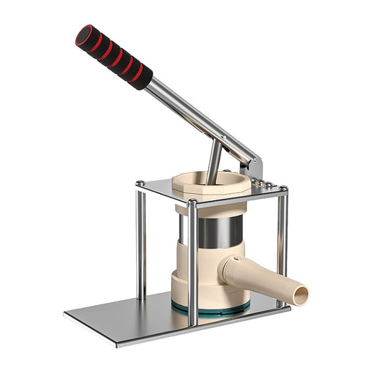 Lever Press Sausage Maker Vertical Fast Manual Sausage Stuffer Tool With 5 Nozzles by bashfashion