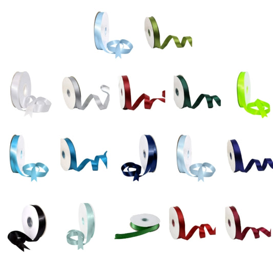 2.5cm X 91m Polyester Ribbon Gift Packaging Cake Wedding Decoration Ribbon, Color: Gray 014 by bashfashion