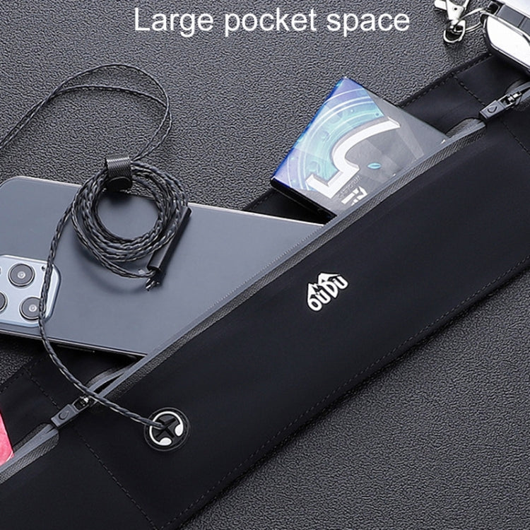 Small OUDU Outdoor Running Cell Phone Waist Pack Men And Women Waterproof Sports Gear(Orange) by OUDU