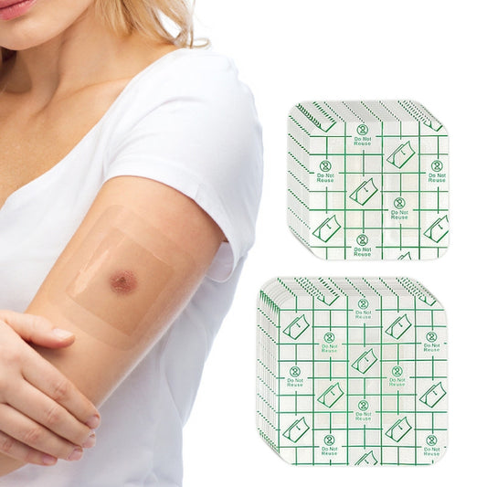 7.5x7.5cm Square Hydrocolloid Dressing Tape Heel Self-Adhesive Blister Patch by bashfashion